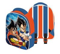 ARDITEX - Sac à dos enfant 3D Dragon Ball avec Goku et Vegeta - 26x32x10cm - Couleur Bleu - Parfait pour garçons - Idéal pour la maternelle et l’école primaire