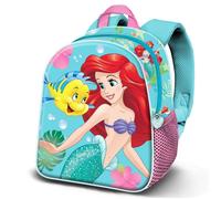 Disney Ariel Dive-Sac à Dos 3D Elite, Turquoise 25 x 30 cm, Capacité 7 L
