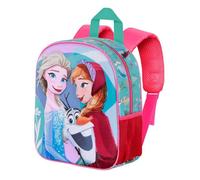 Disney La Reine des Neiges 2 (Frozen 2) Family-Sac à dos 3D Elite, Bleu, 25 x 30 cm, Capacité 7 L