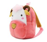 Sac À Dos 3d En Peluche Pour Enfants De 2 À 4 Ans, Avec Animaux, Pour Filles Et Garçons