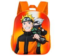 Karactermania Sac à dos Naruto Petit préscolaire rouge avec relief 3D pour enfant