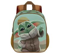 Sac Ã dos 3D enfant Karactermania Star Wars The Mandalorian Turquoise 26x11x31 cm