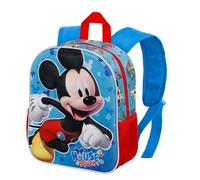 Sac à dos 3D - KARACTERMANIA - Mickey Mouse - Bleu - Enfant - Maternelle