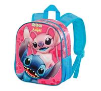 Disney Sac à dos 3D Lilo et Stitch Petit Rose 26 x 31 cm 8,5 L