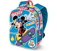 Sac à dos 3D Petit - Disney Mickey Mouse Skater - Bleu - Taille Unique Bleu G