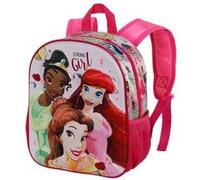 Sac à dos 3D Petit - Disney Princesses Disney Strong - Rose - Taille Unique Rose