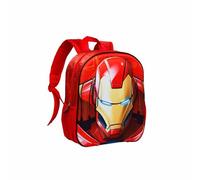 Sac à dos 3D Petit - Iron Man Stark - Multicolore - Taille Unique Multicolore