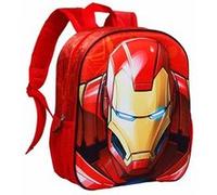 Sac à dos 3D Petit - Marvel Iron Man Stark - Multicolore - Taille Unique Multicolore G