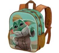 Sac à dos 3D Petit - Star Wars The Mandalorian Say Hi - Vert - Taille Unique Vert G