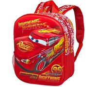 Sac à Dos 3D pour Maternelle - Cartable pour Cars Fans, 31x26x11 cm, Polyester, Idéal pour les Loisirs et les Effets Personnels des Enfants, Cadeau 2 à 7 ans, Voyage