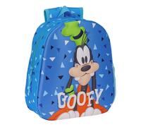 Sac Ã dos 3D Safta Disney Goffy Bleu 27x10x33 cm