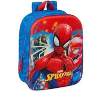 Sac à dos 3D Spiderman - SAFTA - Rouge - Enfant - Maternelle