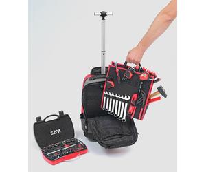 Sac à dos 40 litres avec 100 outils de maintenance SAM OUTILLAGE - CP-100-BAG5N
