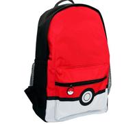 Pokemon Sac à Dos | Motif Pokéball | 40 x 30 x 12 cm Noir | Enfants Poche