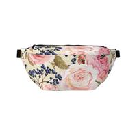 Sac à dos à bandoulière avec ceinture réglable pour homme et femme Motif papillons pollen, multicolore, Taille unique, Sac à dos de