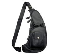 Sac à dos à bandoulière en cuir pour homme et femme - Sac à dos tactique de plein air pour randonnée, camping, sac à dos décontracté