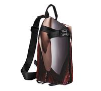 Sac à dos à bandoulière en forme de cochon mignon - Sac à bandoulière antivol - Sac à dos à bandoulière - Sac à dos pour sport de plein air, voyage, randonnée - Pour, Selle de cheval avec chapeau de
