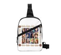 Sac à dos à bandoulière Keeper of The Lost Cities pour homme, sac à dos à bandoulière, sac de poitrine pour voyage, randonnée, sac à bandoulière