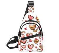 Sac à dos à bandoulière motif feuilles de poivre (2) pour femme et homme, Multicolore 10., 11.8x7x1.5in/30x18x4cm