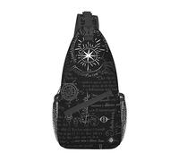Sac à dos à bandoulière pour homme et femme, sac à bandoulière pour condiments et épices - Sac de voyage décontracté, Inspiration Supernatural, Taille unique