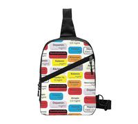 Sac à dos à bandoulière pour médicaments d'anesthésie pour homme, sac à dos, voyage, randonnée, sac à bandoulière