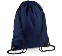 Sac à dos à bretelles - gym - linge sale - chaussures - BG10 - bleu marine G
