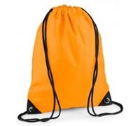 Sac à dos à bretelles - gym - linge sale - chaussures - BG10 - orange fluo G