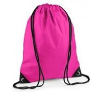 Sac à dos à bretelles - gym - linge sale - chaussures - BG10 - rose fuschia G