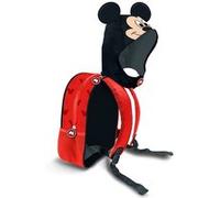 Disney Sac à dos à capuche Mickey Mouse Clever 26 x 31 cm Capacité 8,5 L Noir