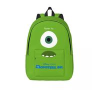 Sac à dos à compartiments multiples Mike Mr.Q Monsters University avec sangle réglable pour femme Noir