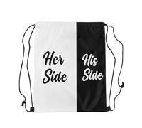Sac À Dos À Cordon Couples Toi Et Moi Grande Capacité Drawstring Bag Résistant Sac Cordon De Sport pour Gymnastique Pique-Nique Natation