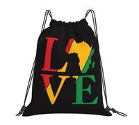 Sac À Dos À Cordon De Serrage Bonne Fête De La Liberté De 1865 (June 19Th Day) Drawstring Bag Unisexe Sac À Dos avec Cordon Imperméable pour Plage Gymnastique L'École