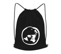 Sac À Dos À Cordon De Serrage Earths Flat Map Gym Sacksacs De Gym Unisexe Sac À Dos avec Cordon Imperméable pour Voyage L'École Gymnastique