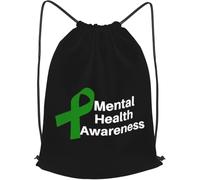 Sac À Dos À Cordon De Serrage Mental Health Awareness Gym Sacksacs De Gym Unisexe Sacs De Sport Moderne Drawstring Bag pour Voyage L'École Natation