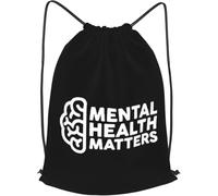 Sac À Dos À Cordon De Serrage Mental Health Matters Gym Sacksacs De Gym Unisexe Sac À Dos avec Cordon Tout Âge Drawstring Bag pour Gymnastique Natation Voyage