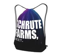 Sac À Dos À Cordon De Serrage Schrute Farms Bed and Breakfast The Office Sacs De Sport Imperméable Drawstring Bag Moderne Gym Sacksacs De Gym pour Gymnastique Plage Natation