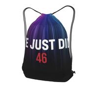 Sac À Dos À Cordon De Serrage We Just Did 46 Drawstring Bag Unisexe Gym Sacksacs De Gym Tout Âge Sacs De Sport pour Natation Gymnastique L'École