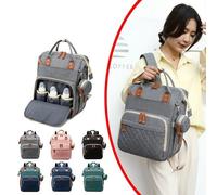 Sac À Dos À Couches Pour Maman, Étanche, Isolé, Grande Capacité, Portable, Pliable, Pour Poussette De Bébé