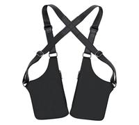Sac à dos à deux épaules style gilet réglable avec plusieurs poches imperméable antivol pour voyage, voiture, passeport, utilisation urbaine et extérieure