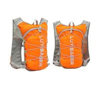 Sac à dos à eau pour course à pied, sac à dos d'hydratation pour course à pied, gilet de course avec vessie d'hydratation de 1,5 L, coussinets respirants, sangle réglable, sac à dos léger pour Tra