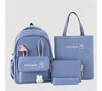 Sac à dos à la mode, décontracté, mignon et polyvalent, de grande capacité, idéal pour la rentrée scolaire et la remise des diplômes, adapté à diverses occasions Cartoon,LettresPolyamide