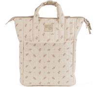 Sac À Dos À Langer Ecru, Rose TU