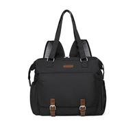 Sac À Dos À Langer For Bébé, Sac À Langer Fourre-tout Imperméable Et Résistant À L'usure, Peut Être Porté Sur Une Épaule Ou Les Deux Épaules, Grande Capacité Avec Plusieurs Compartiments(Black)
