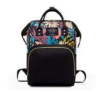 Sac à dos à langer, grande capacité, résistant à l'eau, portable, avec bretelles réglables, sac à langer de maternité avec compartiment pour biberon pour maman et papa
