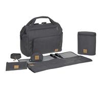 Sac à dos à langer jumeaux Twin Glam Goldie anthracite