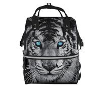 Sac à dos à langer multifonction pour maman et papa, motif avion de la Seconde Guerre mondiale, Blanc/tigré, One Size, Sac à dos tyrolien