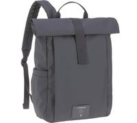 LÄSSIG Sac à dos à langer Rolltop Up, matelas, fixation poussette, porte-bouteille Anthracite