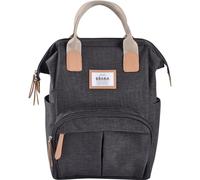 BÉABA, Sac à Dos à Langer pour Bébé, Grande capacité de rangement, Multiples poches isothermes,Tapis à langer inclus, Grande ouverture, Sac Voyage Multifonctionnel, Sac Wellington, Gris Chiné Foncé