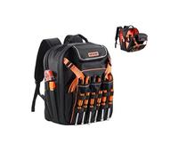 Sac à Dos à Outils Capacité 22,7kg Avec 45 Poches Robuste et Durable et Accès Facile