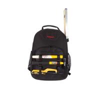 Sac à dos à outils Toolland, polyester, 4 compartiments de rangement, porte-outils amovible, pieds en plastique,